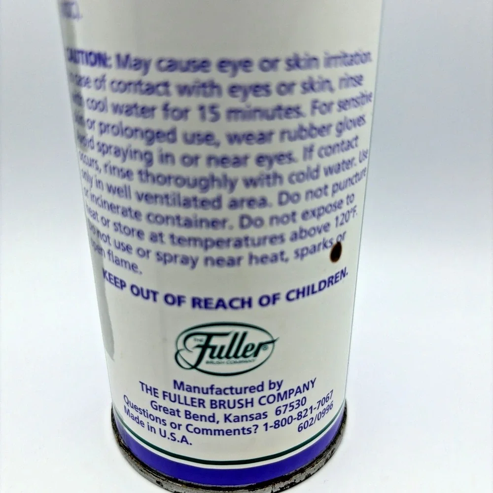 Vintage Fuller Brush Grout And Tile Cleaner All Purpose Foam Cleaner‎ 20oz Prop